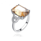 Eve's Silver Gem Ring