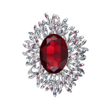 Eve's Teardrop Brooch