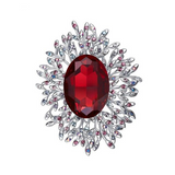 Eve's Teardrop Brooch