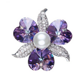 Eve's Flower Brooch