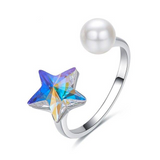 Eve's Pearl Star Ring
