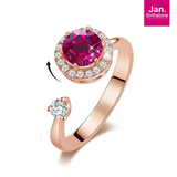 Eve's Birthstone Rose Gold Ring