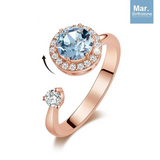 Eve's Birthstone Rose Gold Ring
