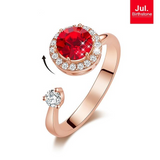 Eve's Birthstone Rose Gold Ring