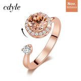 Eve's Birthstone Rose Gold Ring