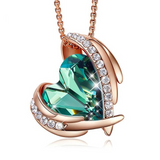 Eve's Rose Gold Angel Necklace