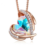Eve's Rose Gold Angel Necklace