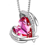 Eve's Rose Gold Angel Necklace