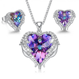 Eve's "Angel of Mine" Jewelry Set (Earrings and Necklace)