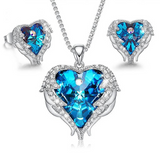 Eve's "Angel of Mine" Jewelry Set (Earrings and Necklace)