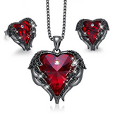 Eve's "Angel of Mine" Jewelry Set (Earrings and Necklace)